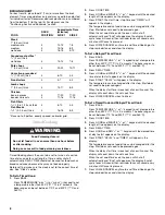 Preview for 8 page of Maytag MMW7530WDB Use & Care Manual