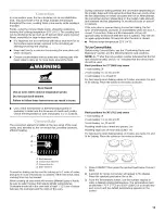 Preview for 13 page of Maytag MMW9730AB00 Use & Care Manual