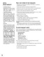 Preview for 16 page of Maytag MQC1557AEW Owner'S Manual