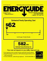 Preview for 1 page of Maytag MQF1656TEW Energy Manual