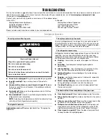 Preview for 16 page of Maytag MRT118FFFE User Instructions