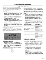 Preview for 55 page of Maytag MRT318FZDE User Instructions