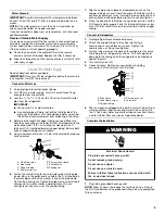 Preview for 5 page of Maytag MRT711BZDE User Instructions