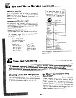 Preview for 14 page of Maytag MSB2154DRA User Manual