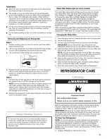 Preview for 11 page of Maytag MSB2554AEW00 Use & Care Manual