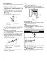 Preview for 8 page of Maytag MSB2554AEY02 Use & Care Manual