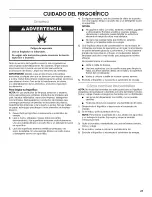 Preview for 27 page of Maytag MSB2554AEY02 Use & Care Manual