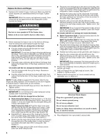 Preview for 6 page of Maytag MSB26C6MDE00 User Instructions