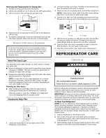 Preview for 17 page of Maytag MSB26C6MDE00 User Instructions