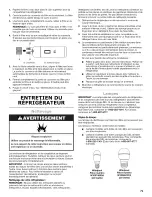 Preview for 75 page of Maytag MSB26C6MDE00 User Instructions