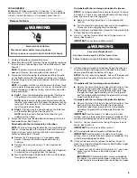 Preview for 5 page of Maytag MSB26C6MDM User Instructions