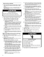 Preview for 6 page of Maytag MSB26C6MDM User Instructions