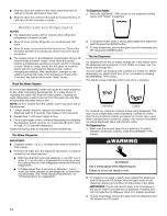 Preview for 14 page of Maytag MSB27C2XAB00 User Instructions