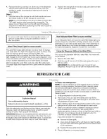 Preview for 8 page of Maytag MSD2242VEB User Instructions