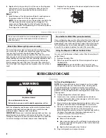 Preview for 8 page of Maytag MSD2242VES User Instructions