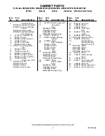 Preview for 2 page of Maytag MSD2254VEA01 Parts Manual