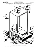 Maytag MSD2274VEA00 Cabinet Parts preview