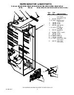 Preview for 3 page of Maytag MSD2274VEA00 Cabinet Parts