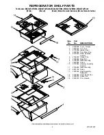 Preview for 4 page of Maytag MSD2274VEA00 Cabinet Parts