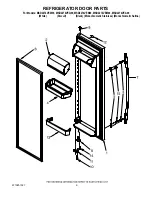 Preview for 9 page of Maytag MSD2274VEA00 Cabinet Parts