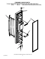 Preview for 11 page of Maytag MSD2274VEA00 Cabinet Parts