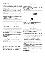 Preview for 6 page of Maytag MSD2542VE - 25.0 cu. Ft. Refrigerator User Instructions