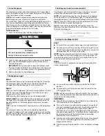 Preview for 7 page of Maytag MSD2542VE - 25.0 cu. Ft. Refrigerator User Instructions