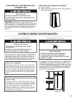 Preview for 19 page of Maytag MSD2542VE - 25.0 cu. Ft. Refrigerator User Instructions