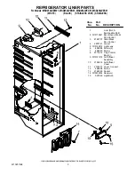 Preview for 3 page of Maytag MSD2542VEB - 25' Dispenser Refrigerator Parts Manual