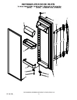 Preview for 9 page of Maytag MSD2542VEB - 25' Dispenser Refrigerator Parts Manual