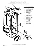 Preview for 3 page of Maytag MSD2550VEB00 Cabinet Parts