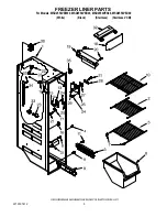 Preview for 5 page of Maytag MSD2550VEB00 Cabinet Parts