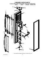 Preview for 11 page of Maytag MSD2550VEB00 Cabinet Parts