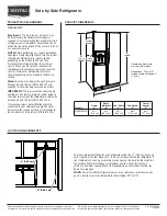 Preview for 1 page of Maytag MSD2553WE Product Dimensions