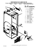 Preview for 3 page of Maytag MSD2554VEA - 25 cu. Ft. Refrigerator Cabinet Parts