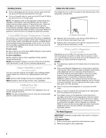 Preview for 6 page of Maytag MSD2554VEY User Instructions