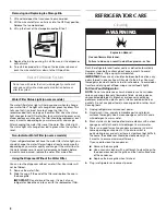 Preview for 8 page of Maytag MSD2572VE User Instructions