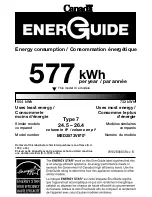 Preview for 2 page of Maytag MSD2573VEB Energy Manual