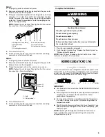 Preview for 5 page of Maytag MSD2574VE User Instructions