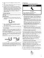 Preview for 7 page of Maytag MSD2574VE User Instructions