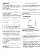 Preview for 6 page of Maytag MSD2574VEA - 25.2 cu. Ft. Refrigerator User Instructions