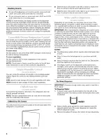 Предварительный просмотр 6 страницы Maytag MSD2574VEB11 User Instructions