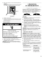 Preview for 39 page of Maytag MSD2576VEA - 25' Dispenser Refrigerator User Instructions