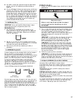 Preview for 41 page of Maytag MSD2576VEA - 25' Dispenser Refrigerator User Instructions