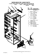 Предварительный просмотр 3 страницы Maytag MSD2576VEA00 Cabinet Parts