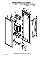 Предварительный просмотр 9 страницы Maytag MSD2576VEA00 Cabinet Parts