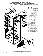 Preview for 3 page of Maytag MSD2578VEA00 Cabinet Parts