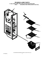 Preview for 5 page of Maytag MSD2578VEA00 Cabinet Parts