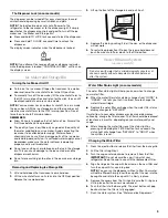 Preview for 9 page of Maytag MSD2578VEB Owner'S Manual