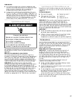 Preview for 41 page of Maytag MSD2578VEB Owner'S Manual